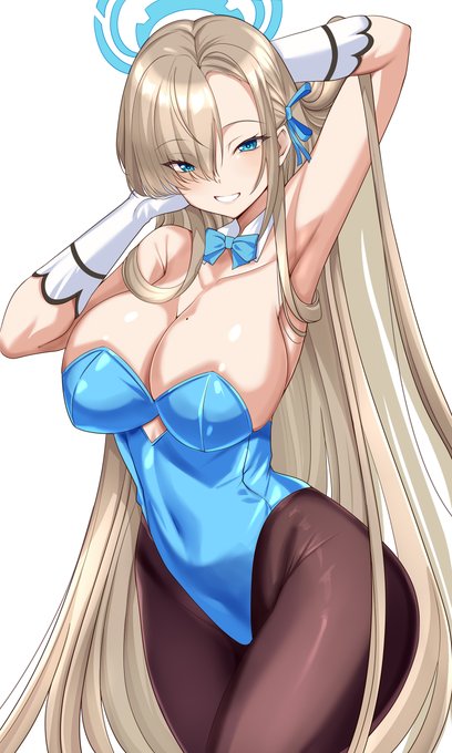 #一之瀬アスナ #ブルアカ #BlueArchive 
色を塗りました。 