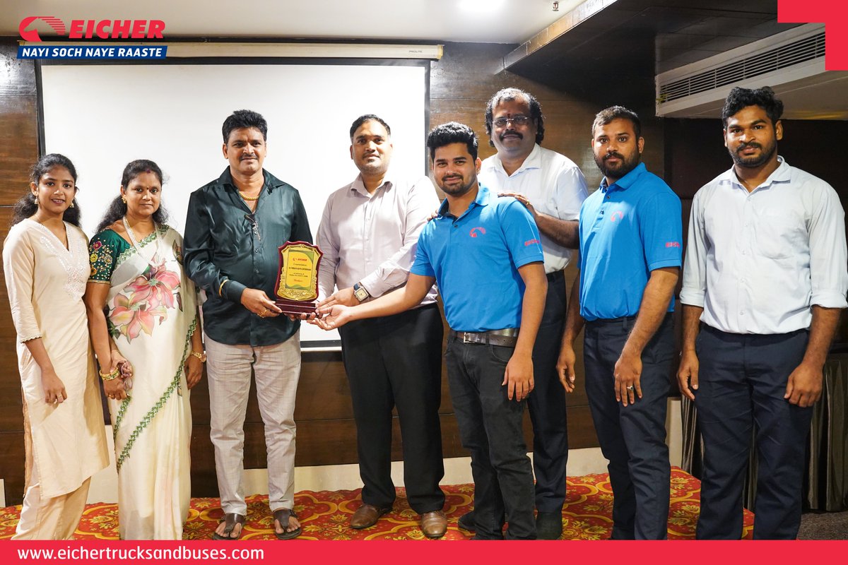ETBIndia's tweet photo. A proud milestone as we deliver the #EicherPro6035T to Sri Venkata Kavya Enterprises at Gangavaram Port near Vishakhapatnam, Andhra Pradesh.
Building growth. Delivering excellence.
#EicherTrucksandBuses #NayiSochNayeRaaste #EicherSuccessStories #VIPDelivery https://t.co/5GBBUsQbxw