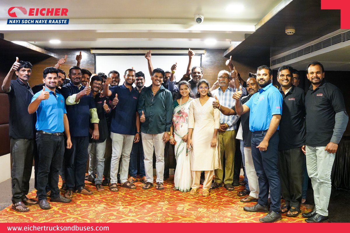 ETBIndia's tweet photo. A proud milestone as we deliver the #EicherPro6035T to Sri Venkata Kavya Enterprises at Gangavaram Port near Vishakhapatnam, Andhra Pradesh.
Building growth. Delivering excellence.
#EicherTrucksandBuses #NayiSochNayeRaaste #EicherSuccessStories #VIPDelivery https://t.co/5GBBUsQbxw