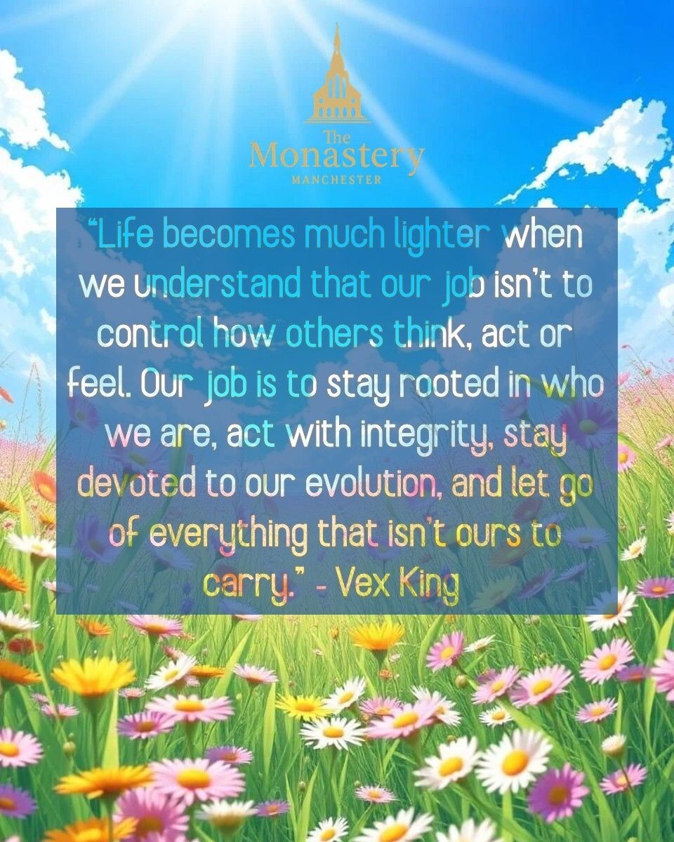 We loved this gentle reminder to stay grounded in our own truth, and not become weighed down by the actions of others ✨ 

✍️ by <a href="/VexKing/">Vex King</a> 🙏  

#ThoughtfulThursday