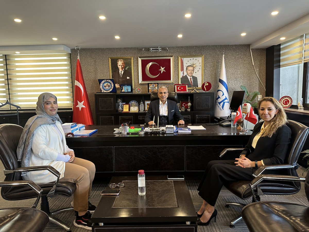 Konak İlçe Tarım ve Orman Müdürü Sayın Ruhşan Özdemir Çiftçi’ye nazik ziyaretleri için teşekkür ederim.