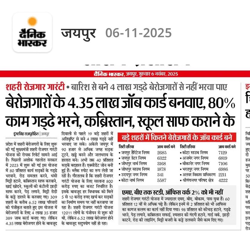 बेरोजगारी