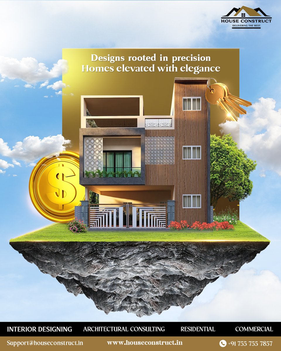 houseconstruct_'s tweet image. Crafted with precision and elegance, House Construct turns your vision into a sophisticated home where every detail reflects comfort, beauty, and perfection.

#PrecisionDesign #ElegantHomes #DreamHome #BuildingDreams #foreverhome #ModernLiving #LuxuryLiving #houseconstruct