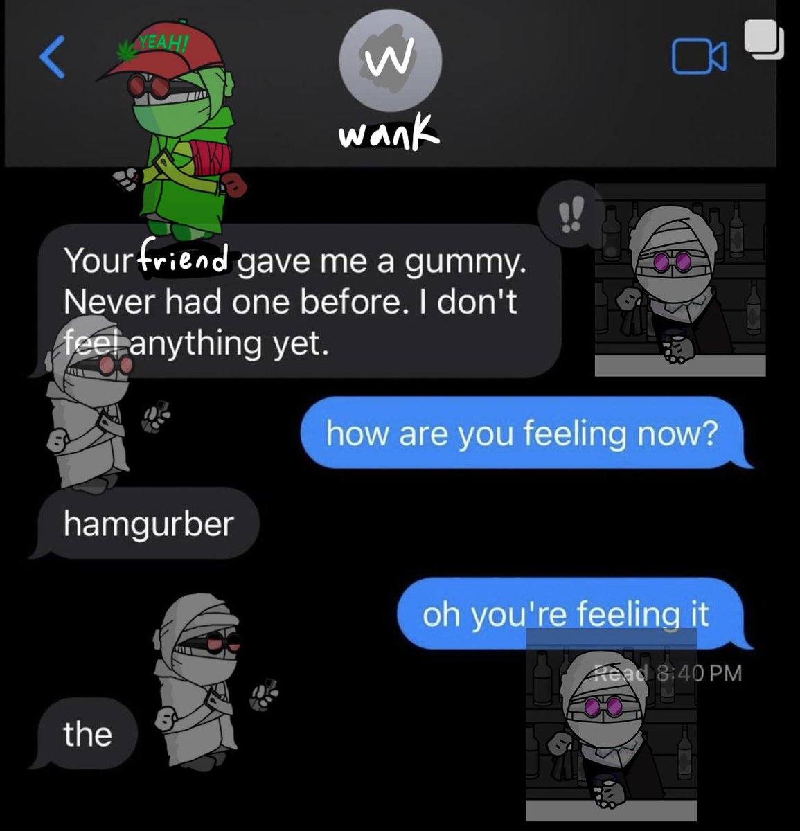 White Hank before she started dating dope hank lmao