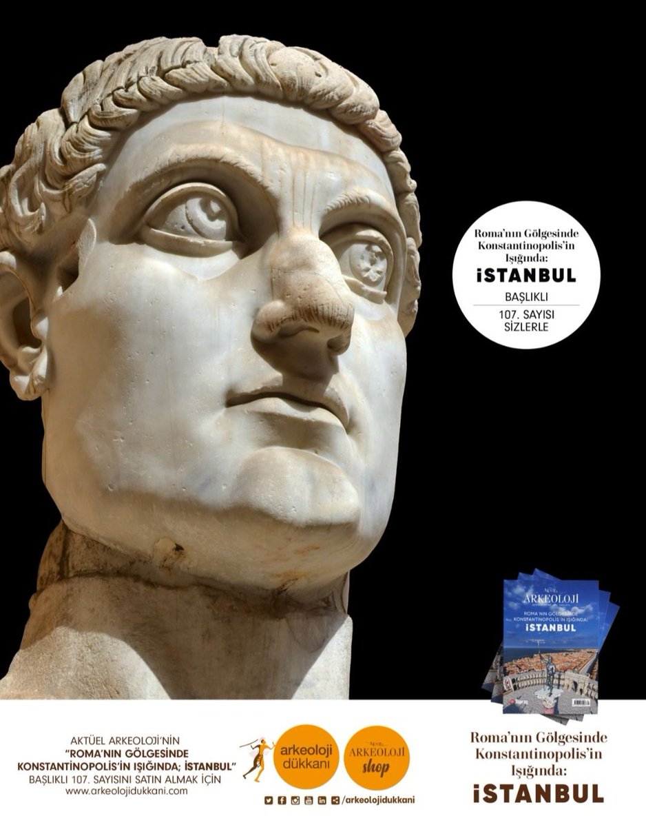 "İstanbul" özel sayısıyla ve birbirinden önemli yazılarıyla <a href="/AktuelArkeoloji/">Aktüel Arkeoloji</a> dergisinin 107.sayisi çıktı.  Ben de "İstanbul’un Roma-Bizans Dönemi Forum Anıt-sütunları " yazısıyla bu sayıdayim. Dergi, <a href="/arkeodukkani/">Arkeoloji Dükkanı</a> nda satışa sunuldu. <a href="/AhmetYaras/">Ahmet Yaraş</a> 🙏