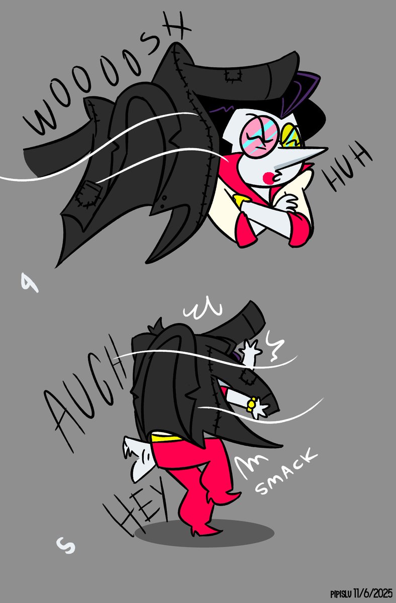 pipisluart's tweet image. #spamton #spamtongspamton #deltarunefanart #DELTARUNE  
@beelzebugart spamton lost his jacket, wonder what this spamton will do next :3