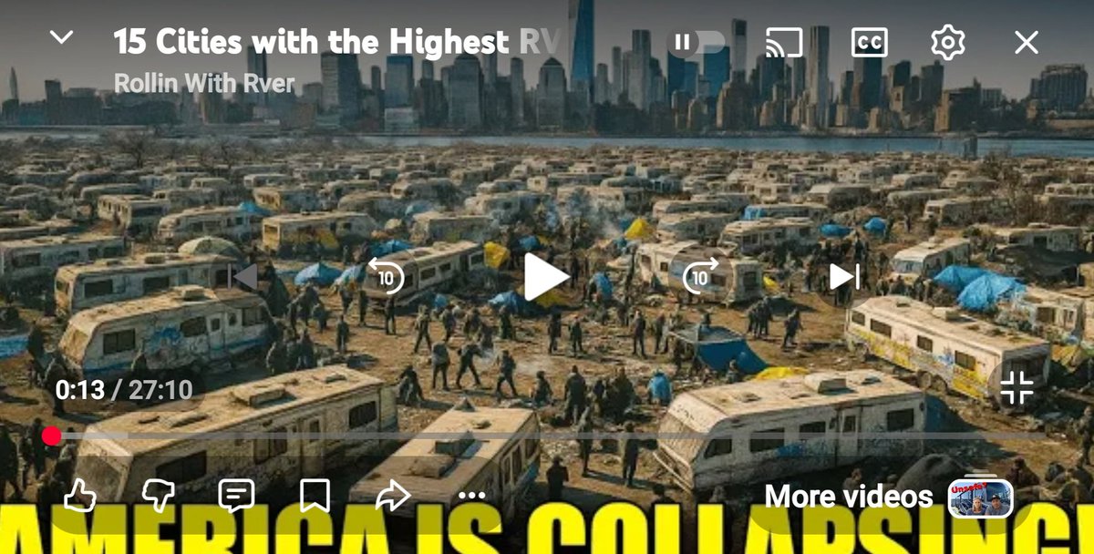 Trump's America: Millions Living in R.V.s / Seniors and Veterans 
<a href="/HealthRanger/">HealthRanger</a> 

youtu.be/8XJ0REmio3o?si…