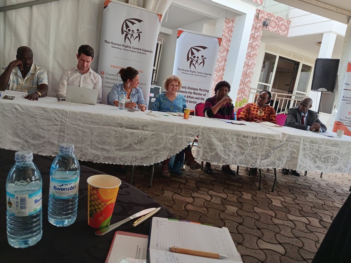 Meeting NU special Rapporteùr on the situation of Human Rights Defenders in Kampala Uganda.