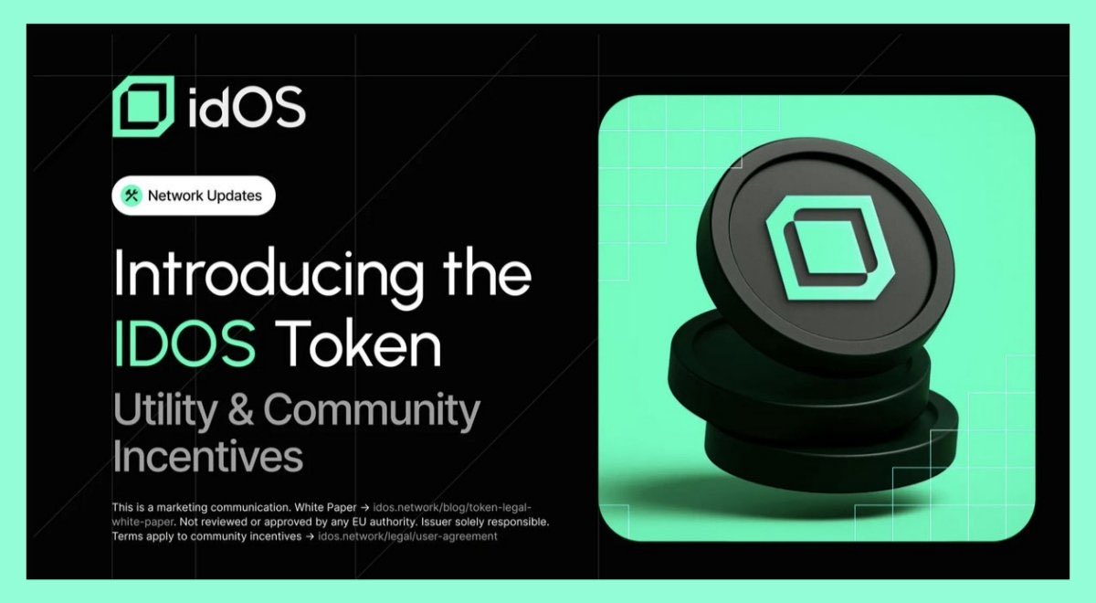 Good morning, fam💙

I’m feeling bullish about <a href="/idOS_network/">idOS</a>  they’re building the on-chain identity layer we’ve all been waiting for:

✅️Fully user-owned

✅️Private and secure

✅️Unstoppable and decentralized

Can’t wait to see how this evolves

GidOS frens