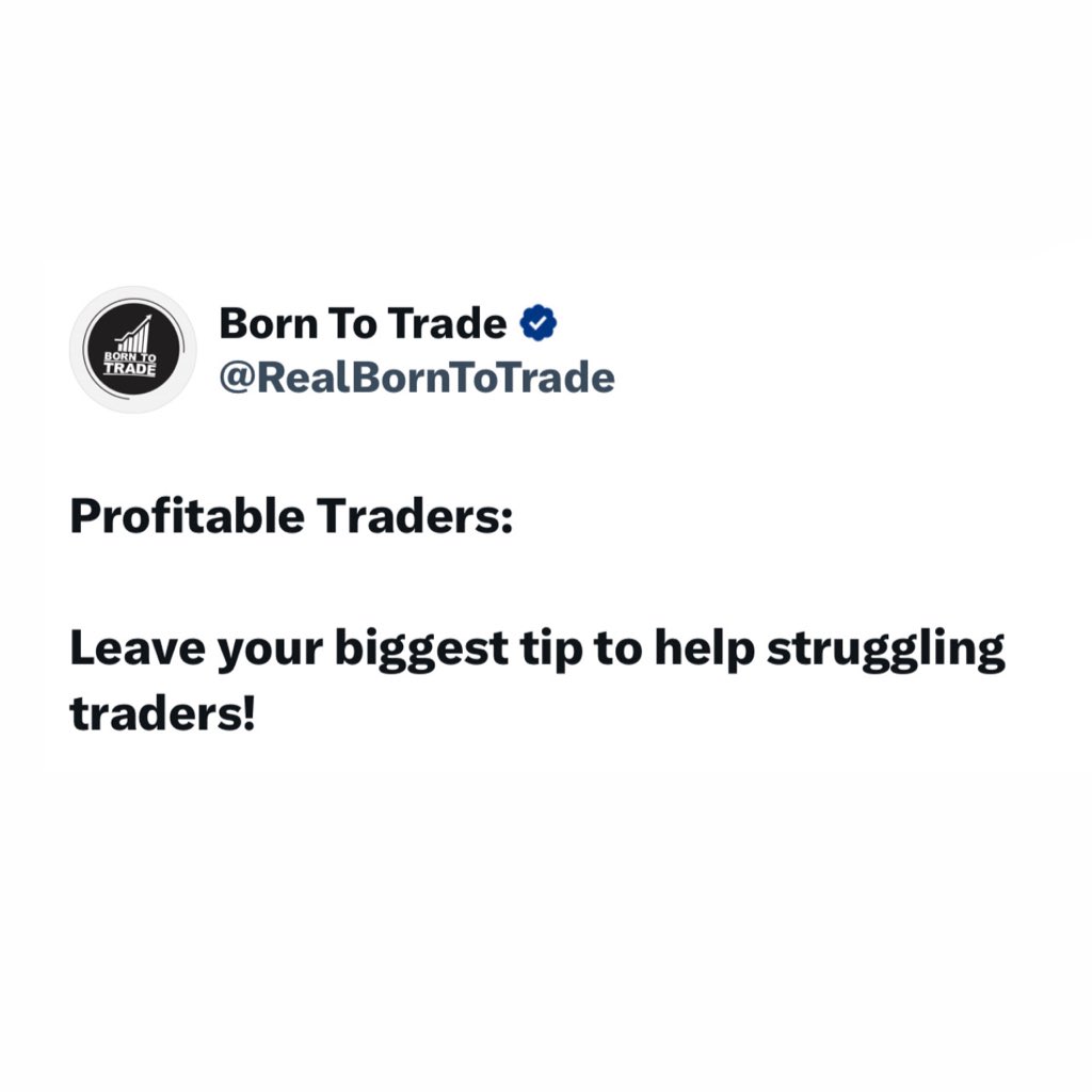Born To Trade tweet media