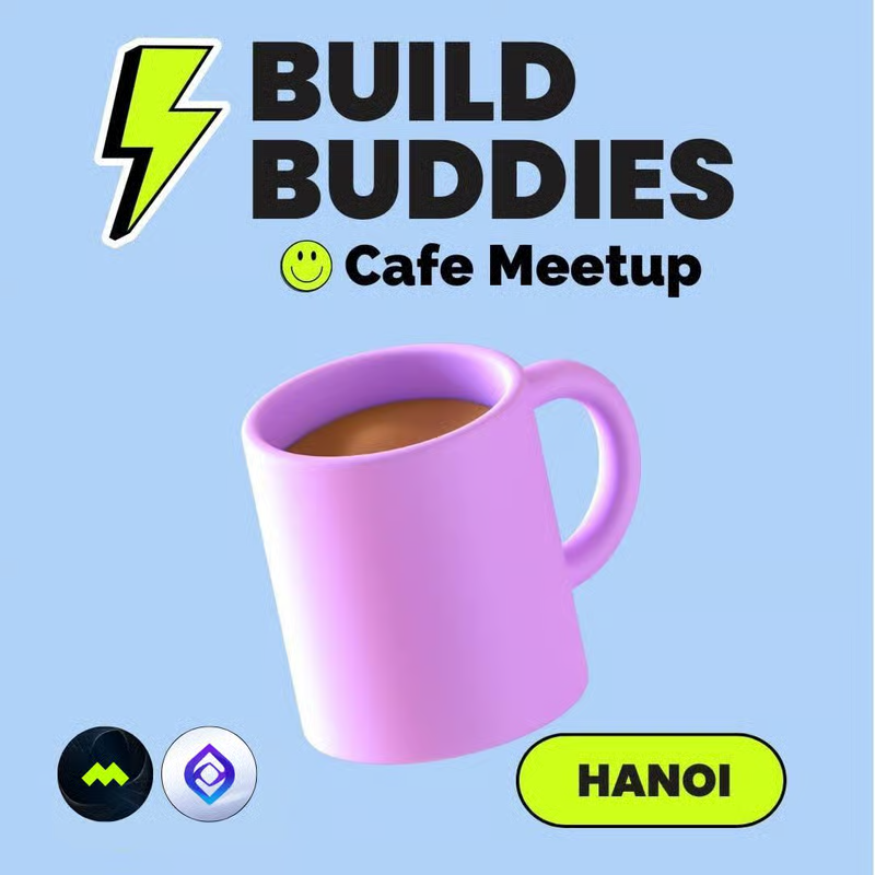 meta_pool_vn's tweet image. 🍹Build Buddies SG &amp;amp; HN🇻🇳 (8/11)

👉lu.ma/buildbuddies

🚀Cơ hội giao lưu cộng đồng dự án @_MetaEarth_ @MetaEarthVie tại SG với phần thưởng $USDT 🪂&amp;amp; các tin tức alpha; cùng rộn ràng meetup với @hyranetwork tại HN vào sáng T7 tuần này nhé các tình yêu Web3💟