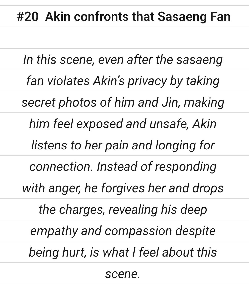 jaspp27117's tweet photo. Starting off with-
#20 β Akin confronts the Sasaeng Fan
Ep 8- Classroom Crush (34:10)
Loved the BG theme here! Acting performance of both the actors! I think this scene is underrated!
What do y'all think?
Next Up, #19 ππ»
#TopFormTheSeries
#TopFormCountdown https://t.co/b7x2ATQx1V