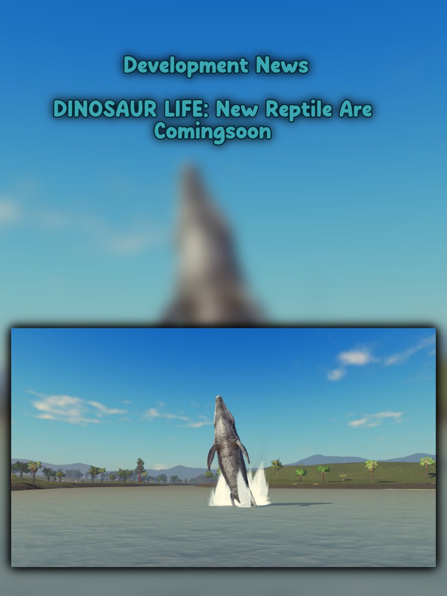 noyoraa's tweet image. °DEVELOPMENT NEWS°

Dinosaur Life: New Reptile Are Comingsoon 

Can you guess it?
#DinosaurLife #NOYOProductions #Roblox #RobloxCommunity