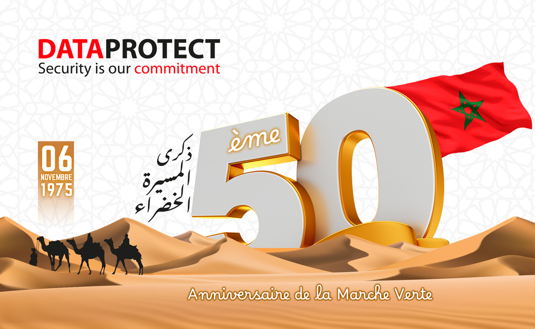 DataProtect_'s tweet image. 🇲🇦 Honoring the Green March — a timeless symbol of unity, peace &amp;amp; determination.
At #DATAPROTECT, we draw strength from this spirit to build a safer, more sovereign digital future for Morocco &amp;amp; Africa. ✨
#GreenMarch #Morocco