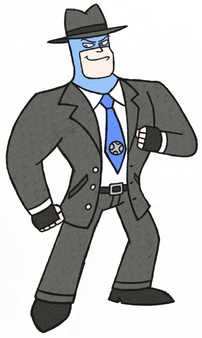 Mr. Moon Man gained his powers from absorbing X-rays from the moon. This private investigator and superhero fights crime by firing moon chunks and using gravity jumps. He is also assisted by his pet cat! 🌕 #MrMoonMan #Private #Investigator #Superhero #Moon #OC #JJSponge120