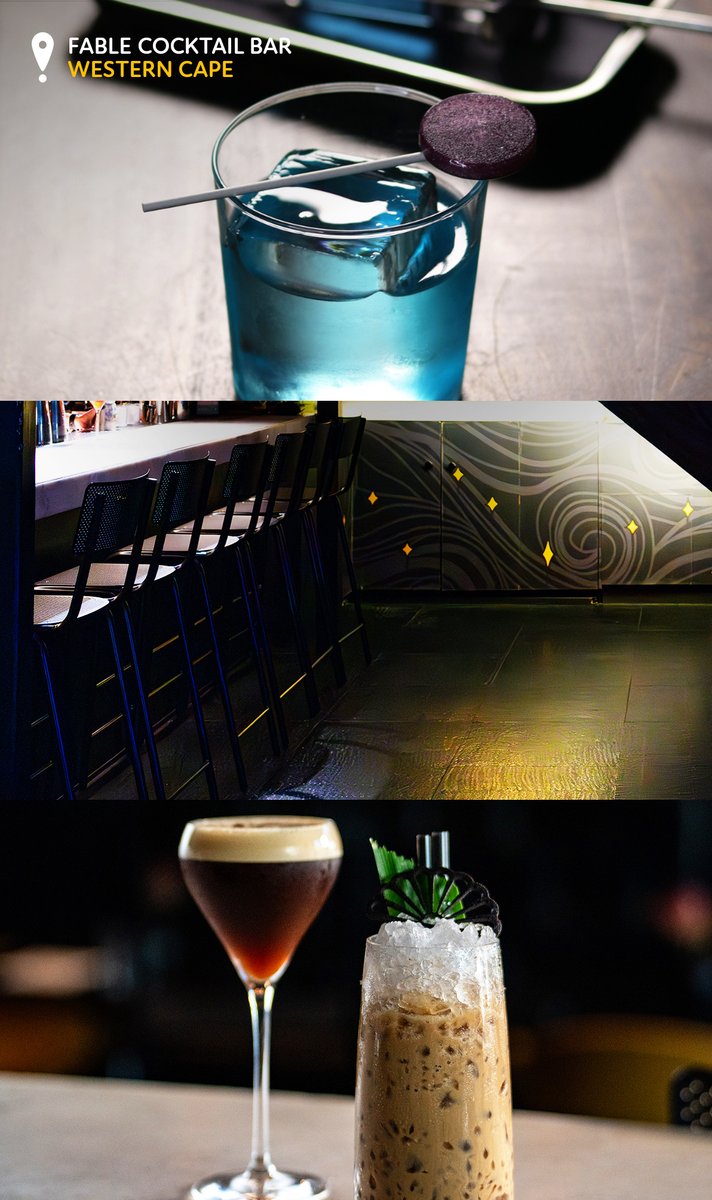VisitSA_Africa's tweet photo. Why go anywhere else when you could find your joy at Fable? Voted one of the top 10 best international cocktail bars, located in Cape Town. With exquisite food &amp; great company, you'll be left with some great memories and stories. Go to https://t.co/mj9zUUK1mt South Africa Awaits https://t.co/doeTwjnbfM