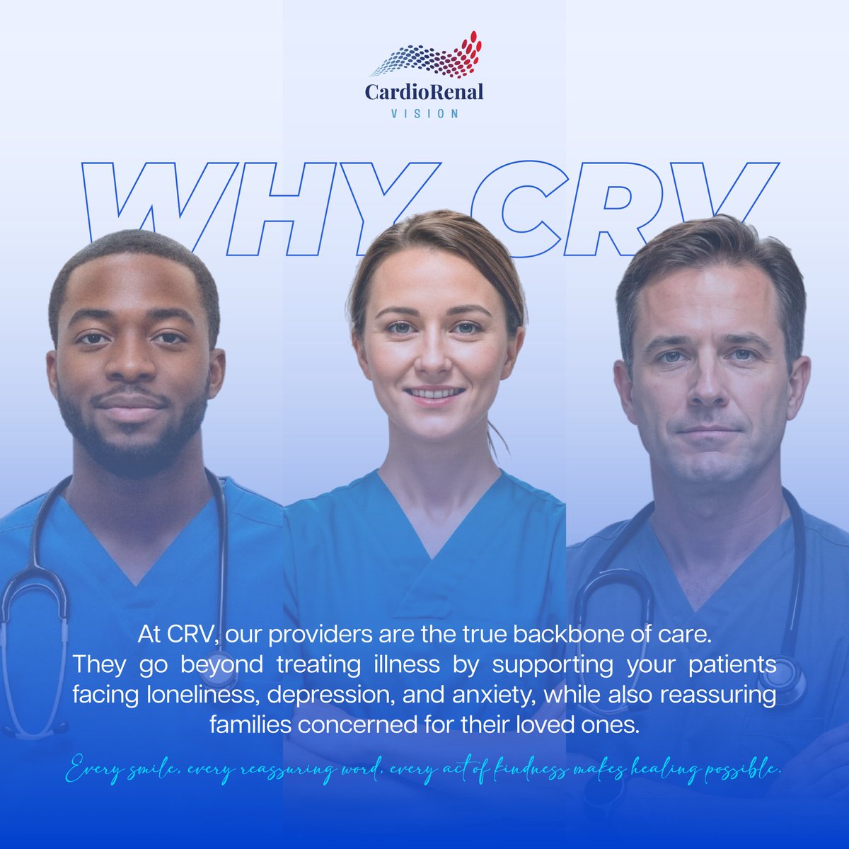 CardiacVision's tweet image. Our providers are more than caregivers  they’re a source of strength and comfort. Every day, they care for patients facing illness, loneliness, fear, and uncertainty.
visit : bit.ly/4fI6GNt #SkilledNursingSupport #ALF #PostAcuteCare  #cardiorenalvision