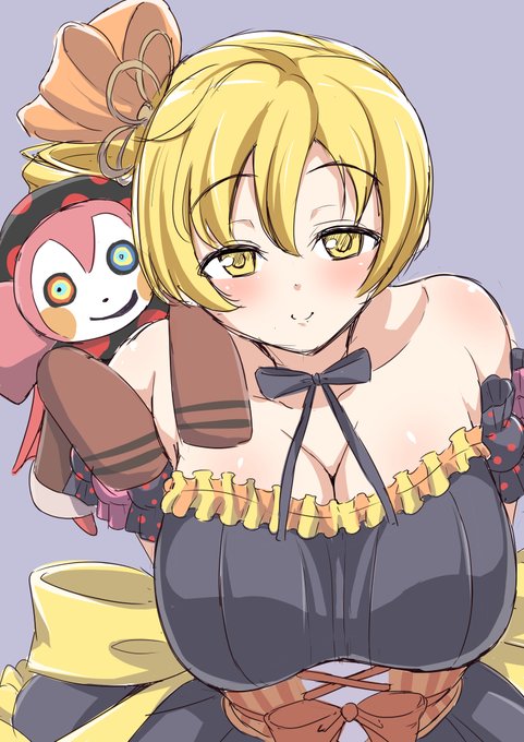 ハロウィンマミさん
衣装にベベがくっついてるのすき #まどマギ 