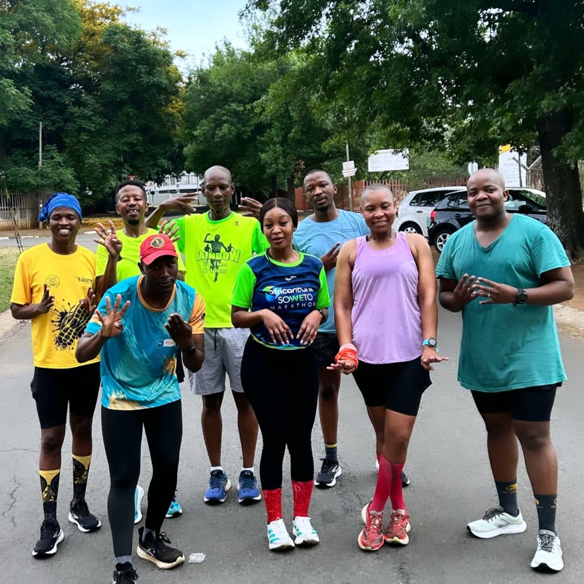 JHB_Harriers's tweet image. Beke le beke !🏃‍♂️ 🏃‍♀️ 🏃‍♂️ 🏃‍♀️ 🏃‍♂️ 🏃‍♀️ 

#4amgang 
#consistencyiskey