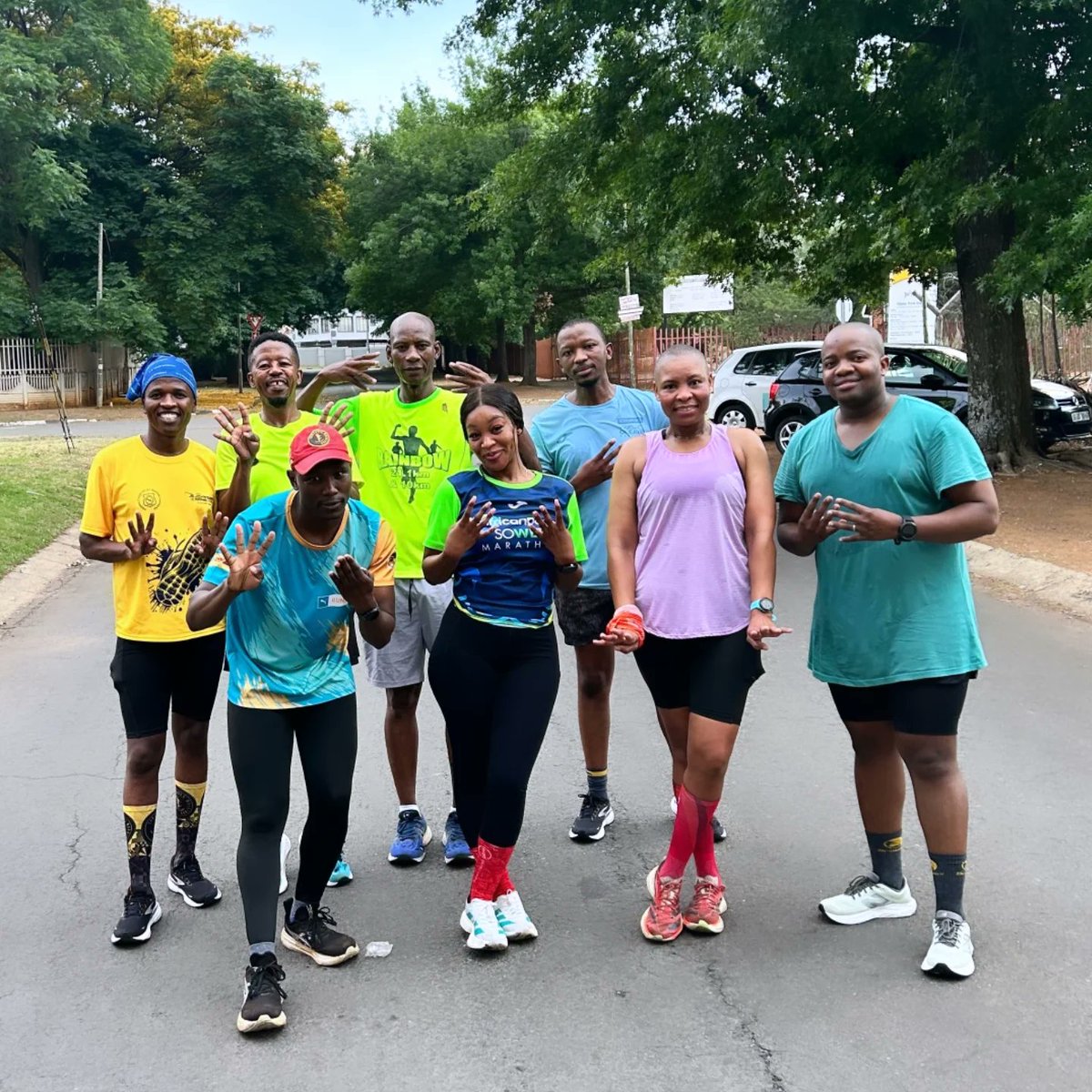 JHB_Harriers's tweet image. Beke le beke !🏃‍♂️ 🏃‍♀️ 🏃‍♂️ 🏃‍♀️ 🏃‍♂️ 🏃‍♀️ 

#4amgang 
#consistencyiskey