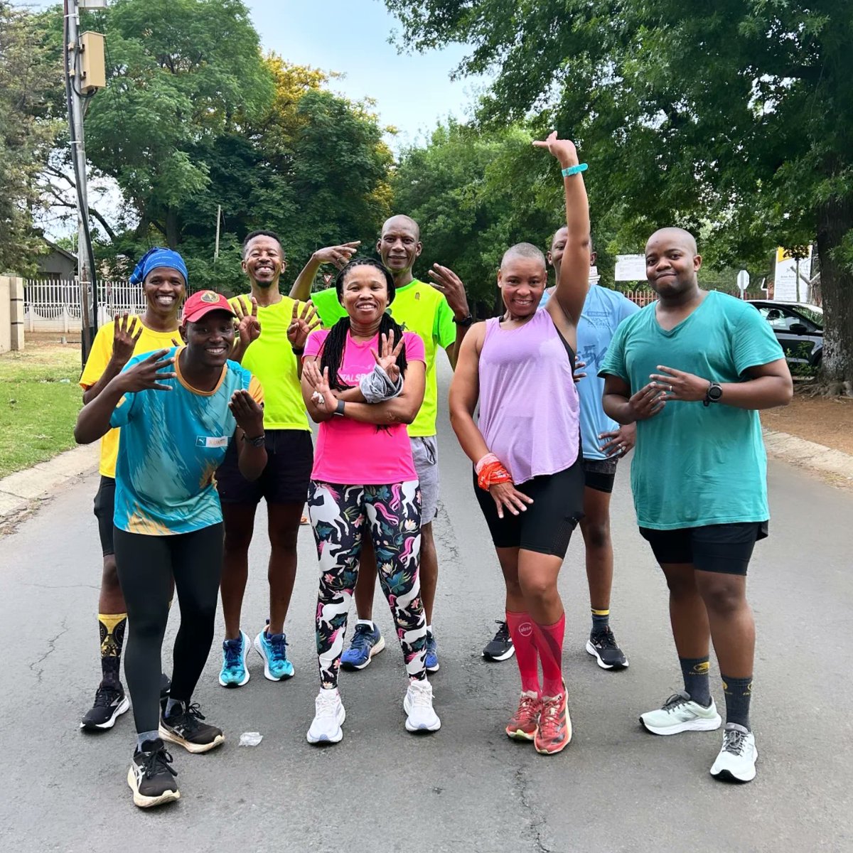 JHB_Harriers's tweet image. Beke le beke !🏃‍♂️ 🏃‍♀️ 🏃‍♂️ 🏃‍♀️ 🏃‍♂️ 🏃‍♀️ 

#4amgang 
#consistencyiskey