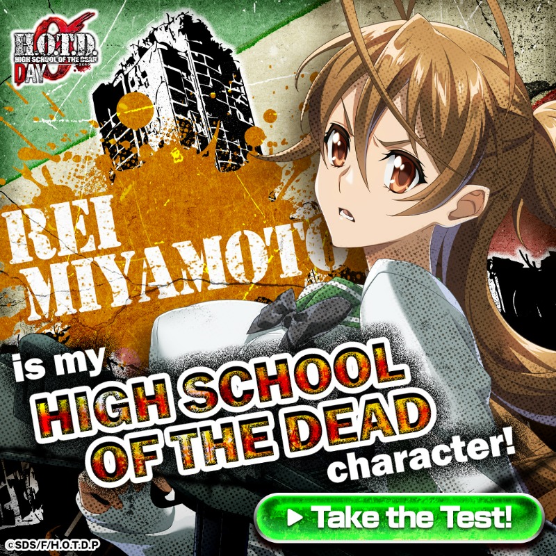 NiiNiGameplay's tweet photo. #HOTDZero
Which #HighschooloftheDead character am I?

I got...
🔥Rei Miyamoto🔥

▼Pre-register here:
https://t.co/L0ewTM329Z

▼Find out yours! Take the test! 👇
https://t.co/hygn94nOcN
https://t.co/ViZ0Kt1AHF