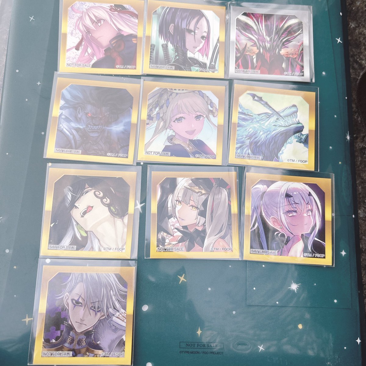 FGO 最終再臨展 藤堂平助 ステッカー 特典 最終再臨展 fgo Fate/Grand