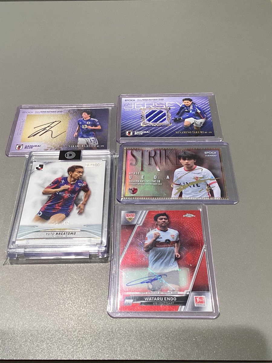 EPOCH 2019 サッカー日本代表 ビッグパッチカード 八咫烏 南野拓実