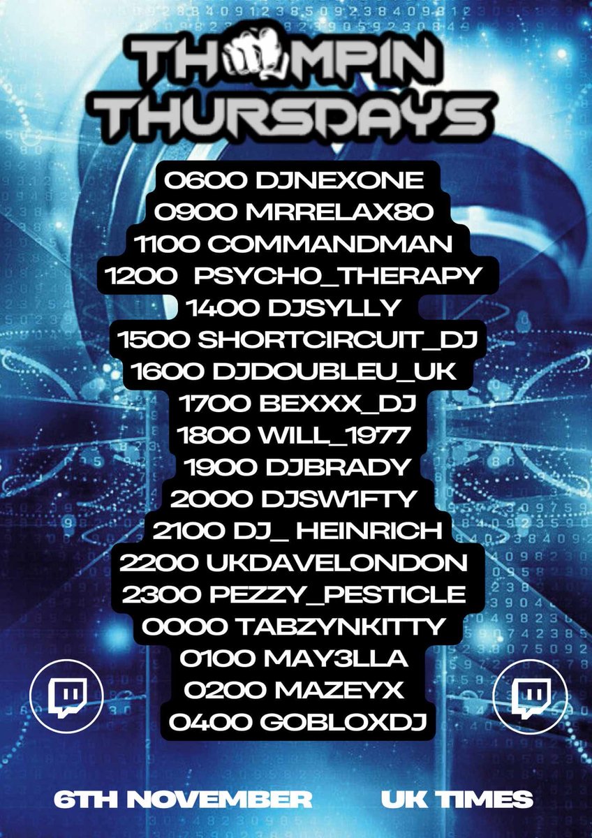 Yes yes crew. I’ll be live tonight at 9pm on all the streaming platforms with an hour of some absolute powerstomp bangers.
See ya all later 🫶🏻