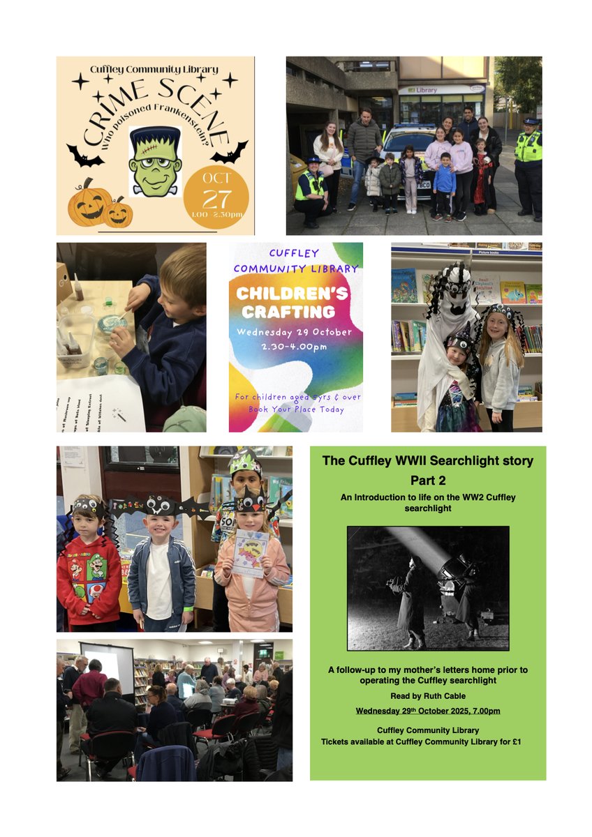 Cuffley Library tweet media