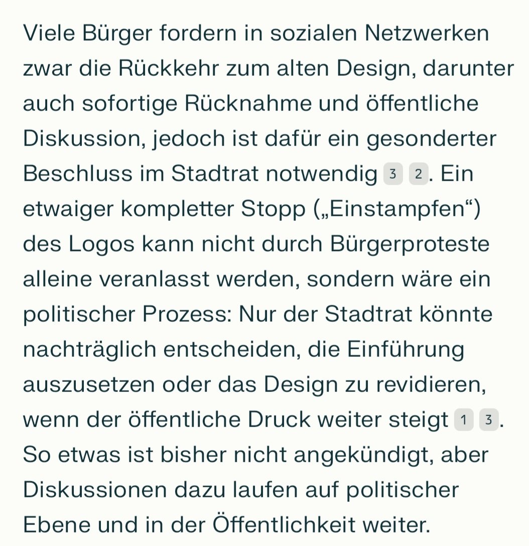 Meine Heimatstadt gibt für so ein rudimentäres neues Stadtlogo 700000 Euro aus. Ich habe perplexcity gefragt, ob es nicht einfach eingestampft werden kann. Im Foto die Antwort. #Leipzig #LeipzigStadtlogo