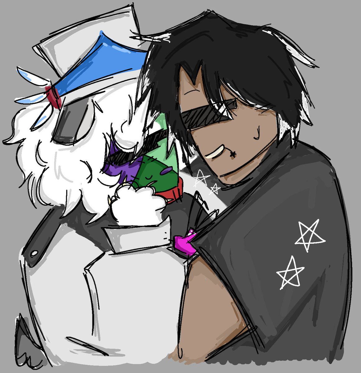 stephsanity's tweet image. i lied about not colouring it ik this sucks but whatever im too demotivated ot draw anything rn

#kirbycaden #nuclearbyte #maymadness2012