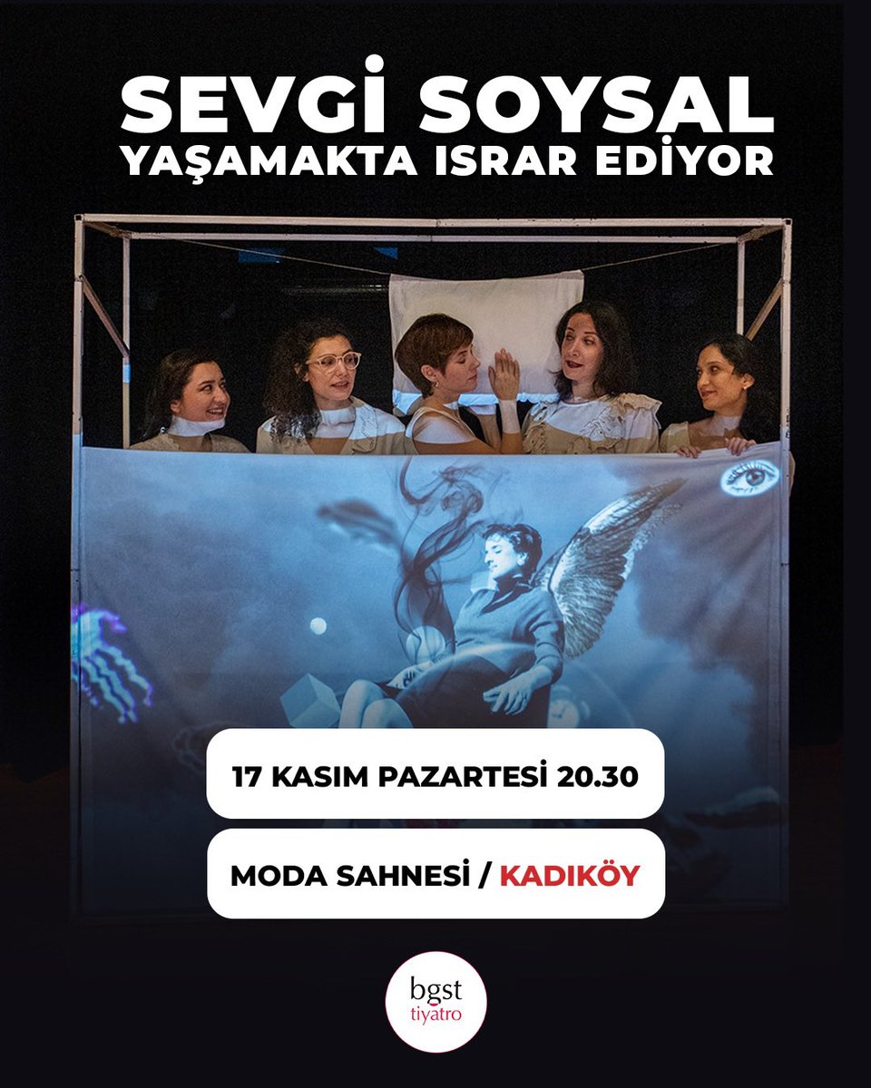 BgstTiyatro's tweet photo. Kasım ayı programımız sizlerle 🎭 

Biletler 👉 https://t.co/NuDwOuBcLl https://t.co/Rfrvjx0G59