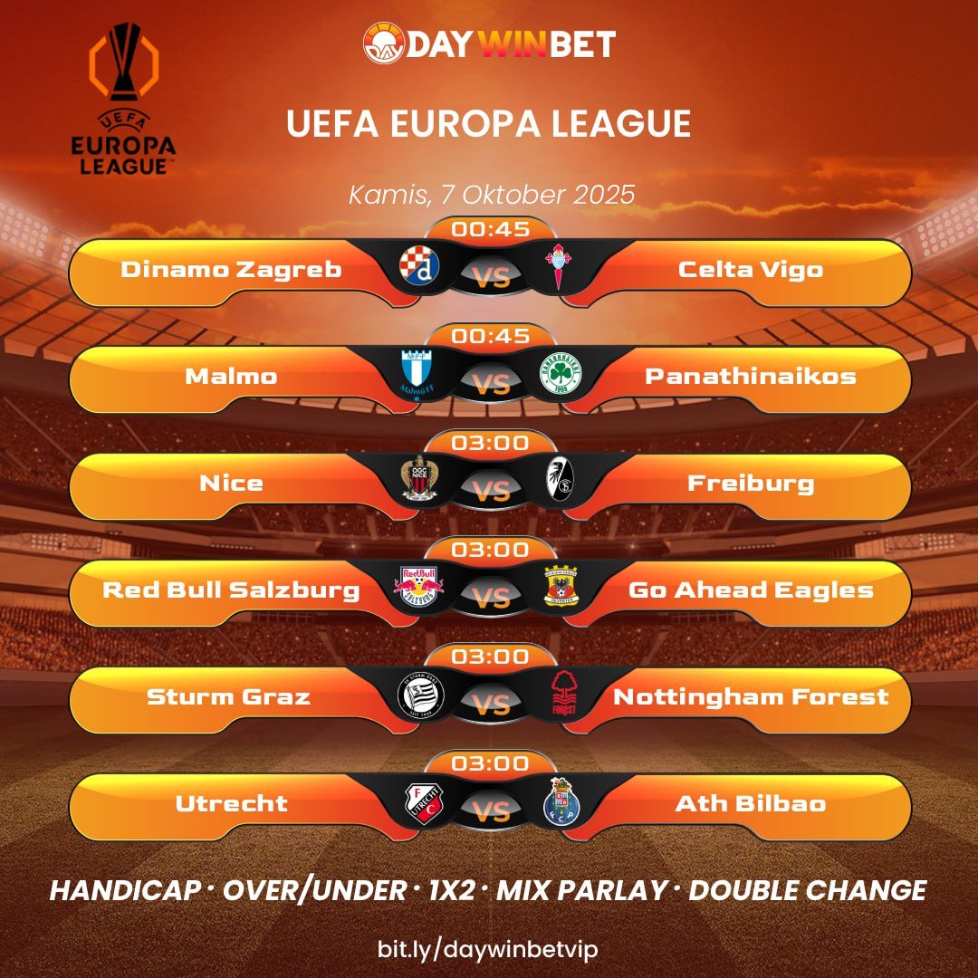 officialdaywin's tweet photo. “Bukan cuma nonton, tapi main di situasi panas!
UEFA malam ini isinya tim elite semua ⚡
Yang ngerti timing pasti udah siap pasang MIX PARLAY, OVER/UNDER, sampe DOUBLE CHANGE.
Cuan gak dateng dua kali, bro.

join : https://t.co/SLZSF5VHL3 https://t.co/Xmbx5QVhFJ