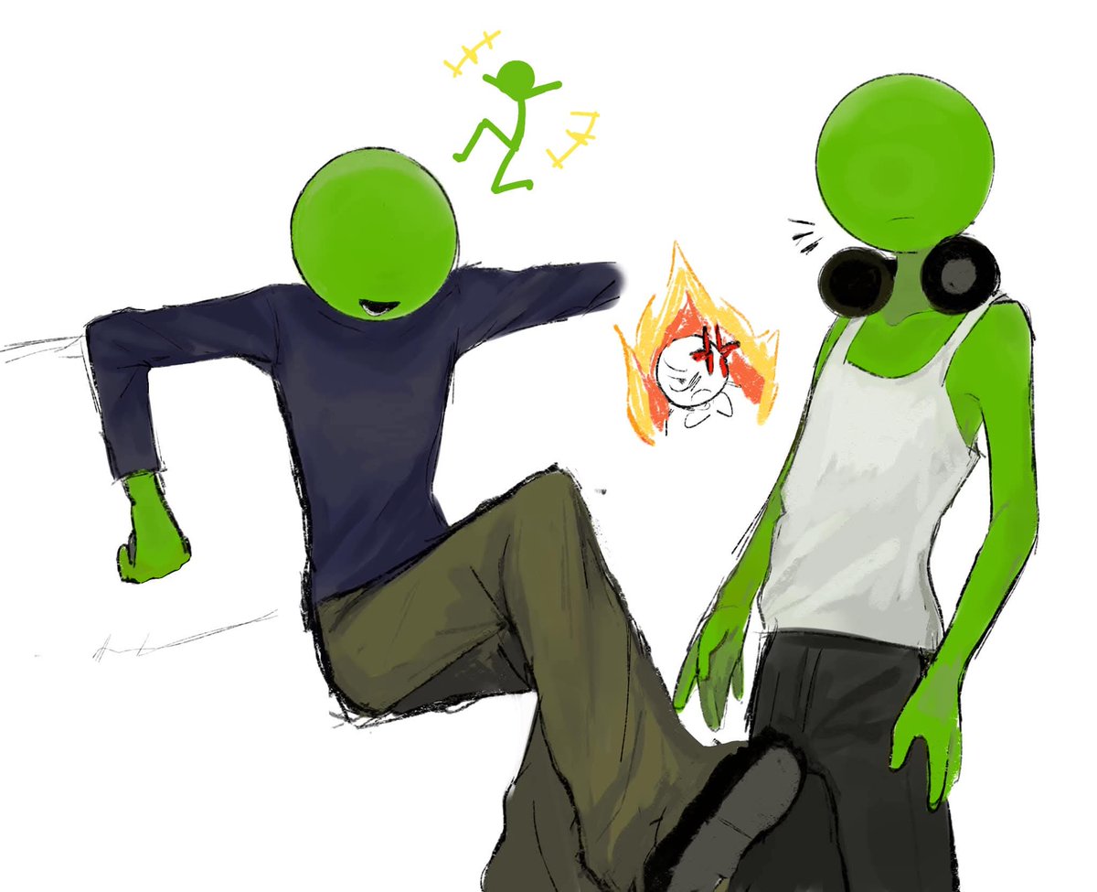 HoaDot68084's tweet image. Old art p2
#alanbecker #green #tsc