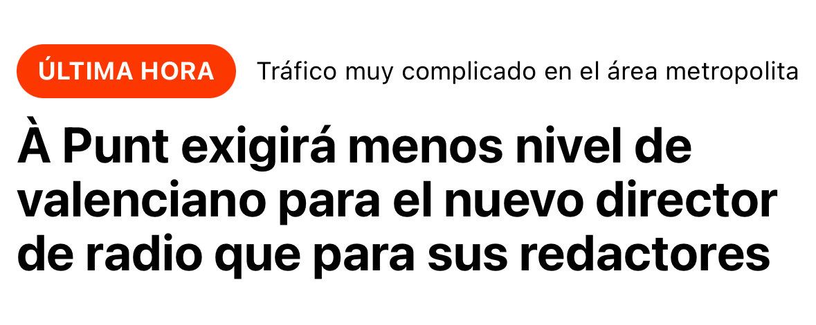 #LaPlantilladÀPuntNoCalla
Doncs així està la cosa. Volen acomiadar lingüistes i cada vegada el nivell és més baix. Així va degradant-te la llengua. 
 levante-emv.com/comunitat-vale…