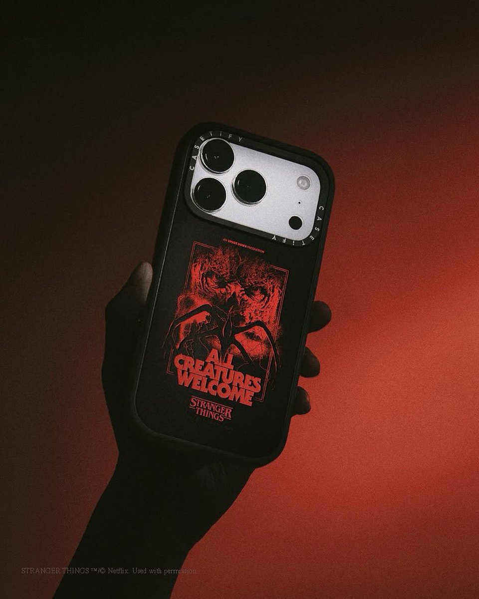 CASETiFY x ストレンジャー・シングス ファイナルシーズンにインスパイアされた新作コラボテックアクセが国内オンライン発売開始。『裏側の世界』の最終章へ。 【ケースティファイ Stranger Things】
uptodate.tokyo/casetify-x-str…