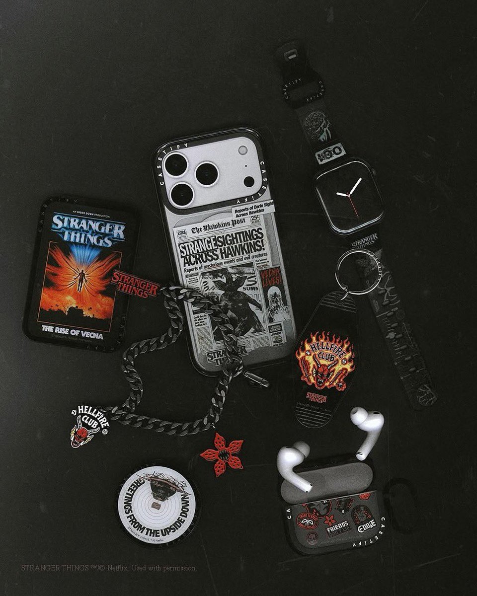 CASETiFY x ストレンジャー・シングス ファイナルシーズンに