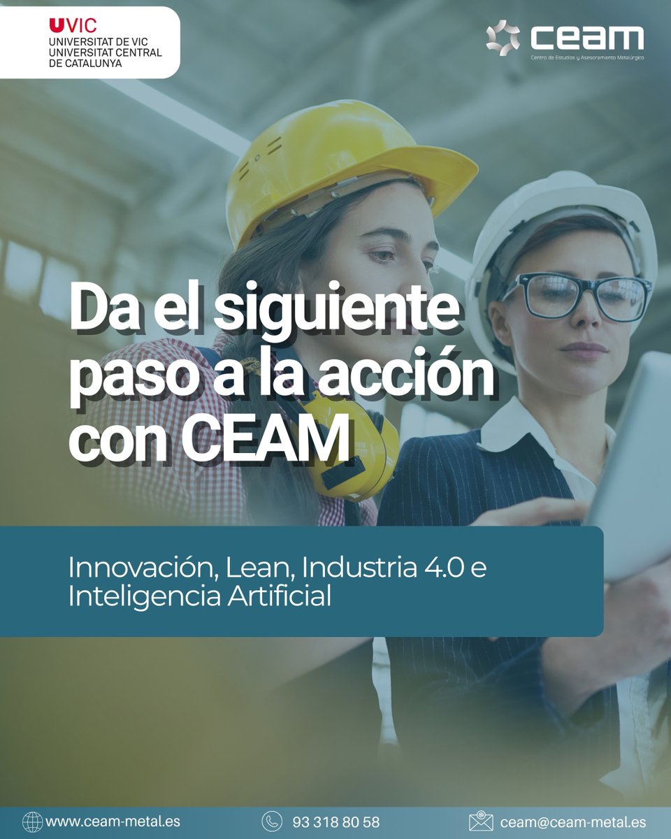 La industria evoluciona a diario.

En CEAM, los planes de estudio se actualizan en tiempo real, para que tu formación universitaria sea tan dinámica como el mercado laboral. 

👉 zurl.co/jU7mV

#Industria40 #IngenieriaDeProcesos #LeanManufacturing #GestionDeLaProduccion