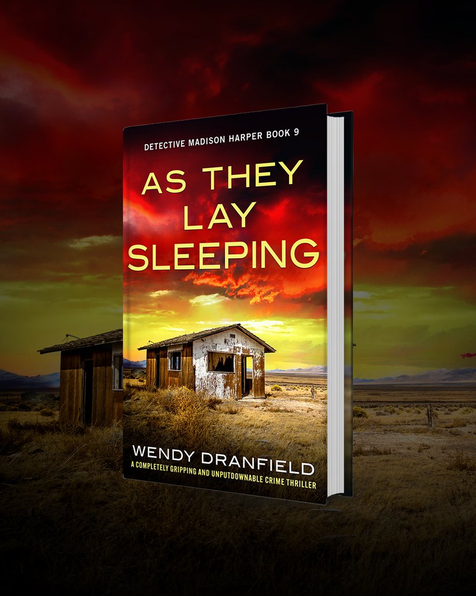 Detective Madison Harper is back and chasing down another cold-blooded killer... 👀

As They Lay Sleeping by Wendy Dranfield is out today! This gripping crime thriller is perfect for fans of Lisa Regan, Melinda Leigh and Kendra Elliot.

Grab your copy: geni.us/B0FLK3HS2Zsoci…