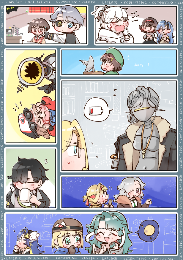 laplace sticker sheet for comic fiesta maybe 