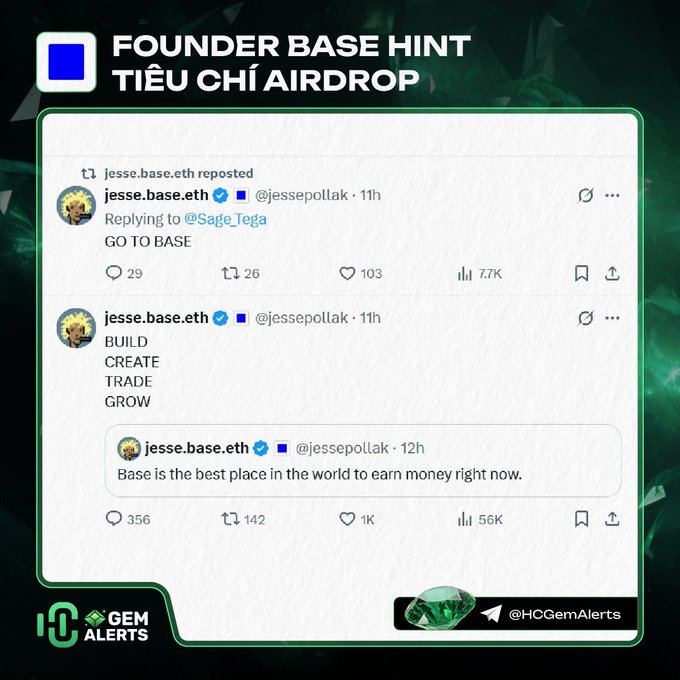 aohevbxi's tweet photo. Base hinting at airdrop 👀
Focus: Traders / Builders / Creators.
Trade, post, engage — before it’s too late! 🚀 https://t.co/7UFDg8jNmc