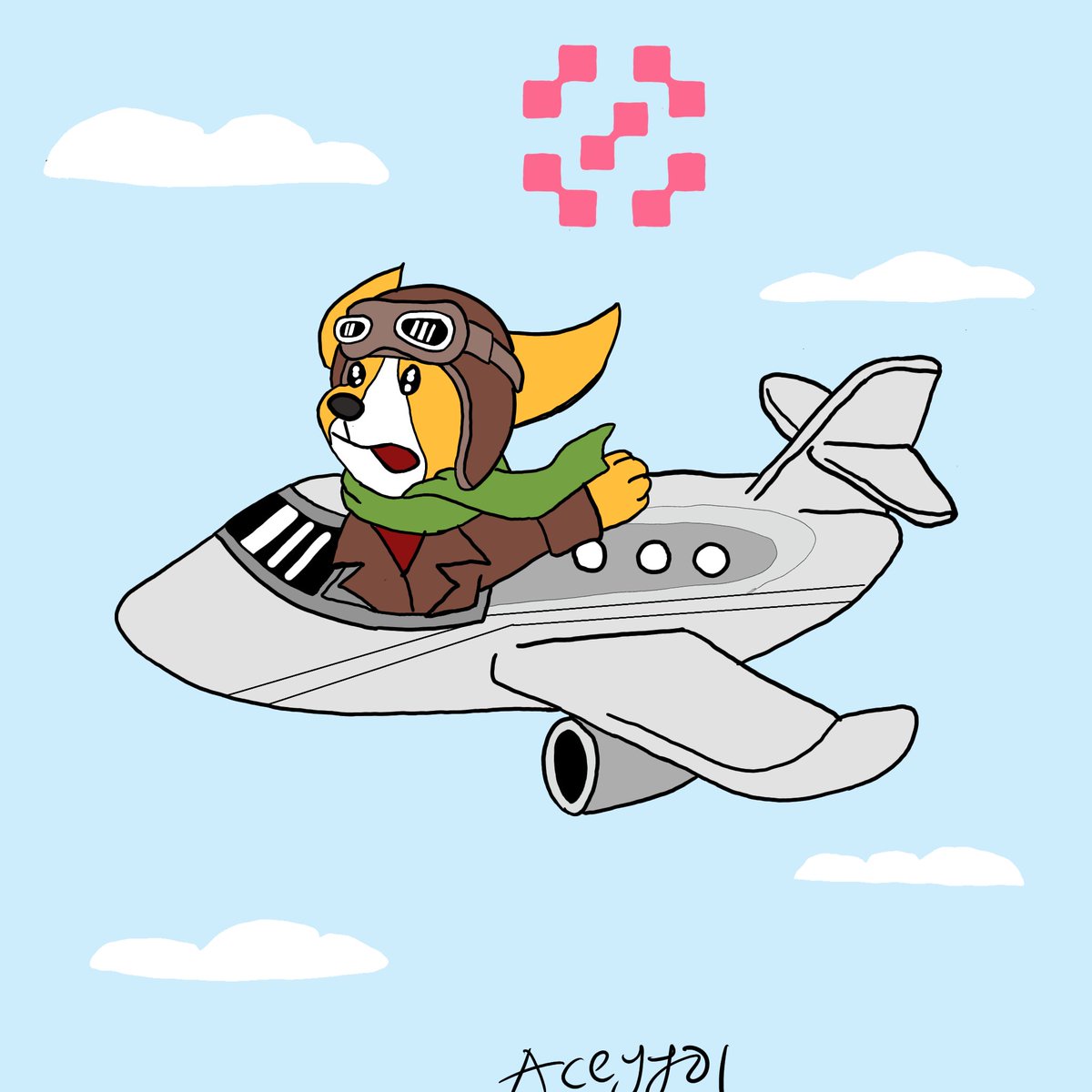 Acegunz01's tweet image. Gsenti 
Dobby on the aircraft flying down to meet the community 
@SentientAGI
#Dobby
#SentientAGI