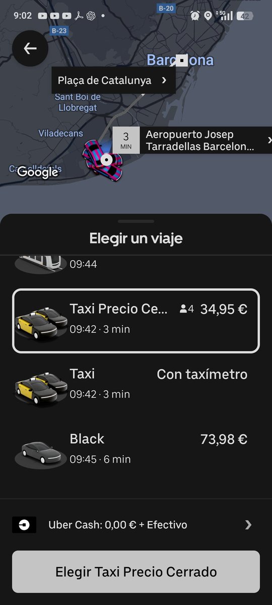 Elite Taxi Barcelona tweet media