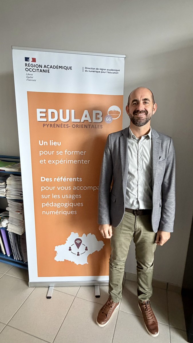 gbonzoms's tweet image. Une journée riche dans les #PyrénéesOrientales : visite de l’#EduLAB du @LyceeRosaLux @LtrSebastien, échanges fructueux avec l’équipe numérique @leDepartement66, découverte avec @LaureArino @dsden66 d’un projet local. Le numérique éducatif avance grâce à l’engagement de tous !