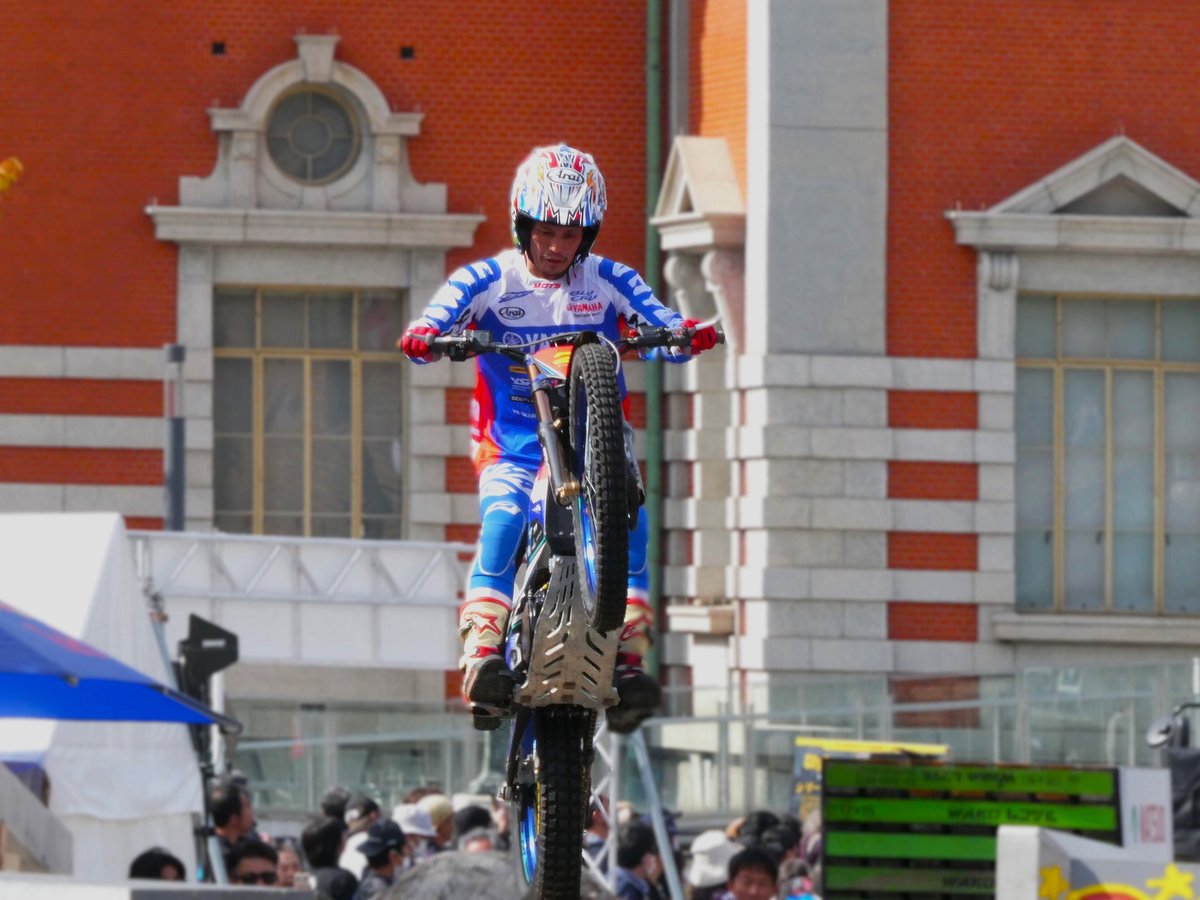 dolphin2_4's tweet image. #シティトライアルジャパン
@citytrialjapan 
@ken1kuroyama 
逆転優勝でシリーズチャンピオン！ #黒山健一 選手
電動トライアルバイクが頂点に立った