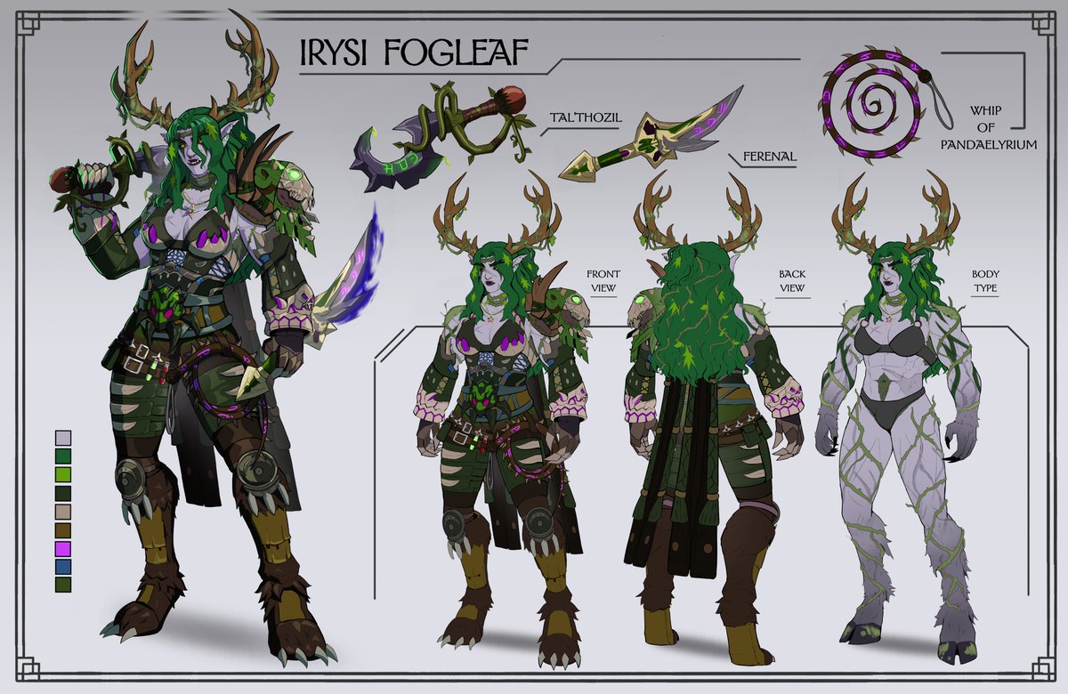 NeonLaboratory's tweet image. Character sheet for Irysi Fogleaf
Thank you for using our service

#neonlab #oc #warcraft #charactersheet