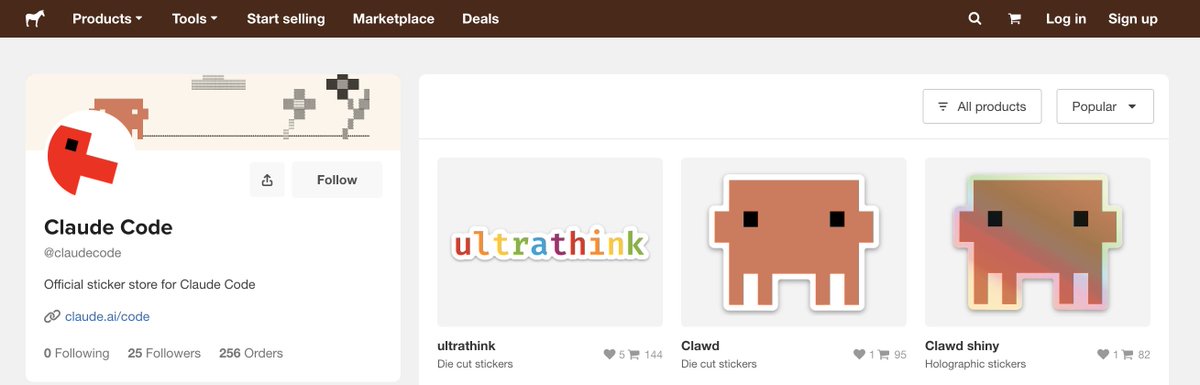 algobaker's tweet image. Seeing an ad for this in claude code makes me think that the business model might not be working...