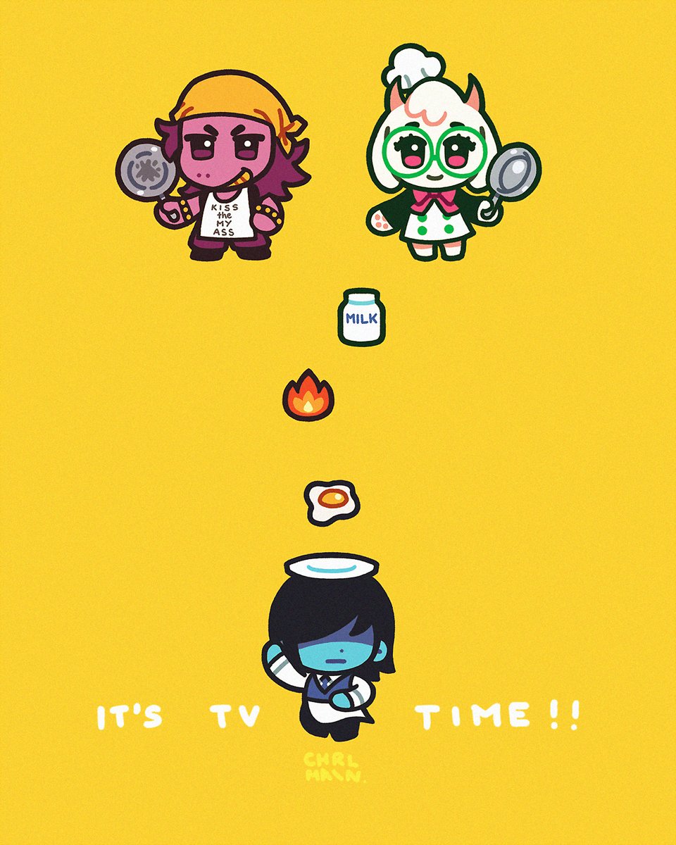 🥛🔥🍳IT'S TV TIME!!🍳🔥🥛

#deltarune #deltarunechapter3
