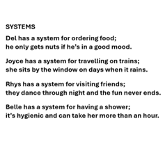 ewanandsmith's tweet image. My poem for Saturday&apos;s meeting of our Writer&apos;s Circle. Our theme this week is &apos;The system&apos;.
#poem #poetry #thesystem